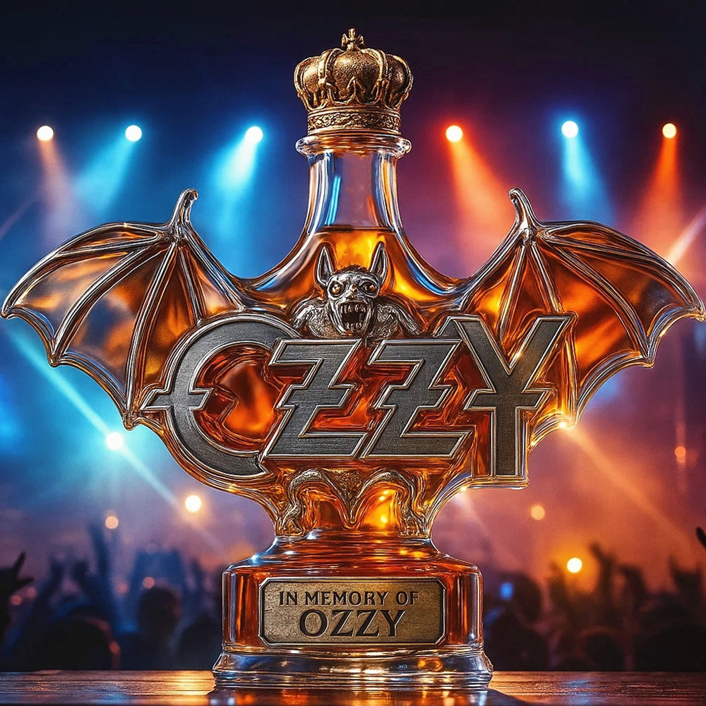 š„ Limited editionš2025 In Memory of Ozzy Osbourne Whiskey bottle
